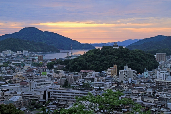 宇和島夕景