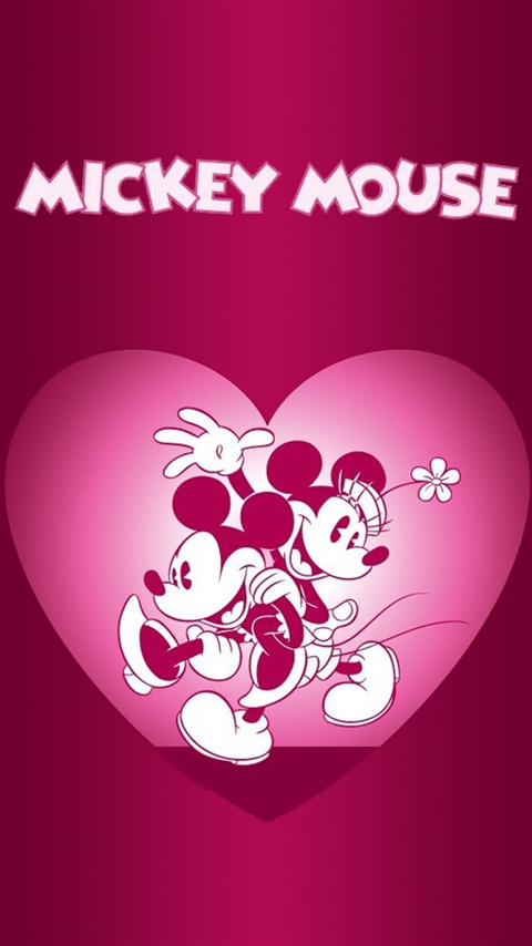 ミッキーマウス ミニーマウス ディズニー Mickey Mouse Minnie : Disney ミッキー＆ミニーマウス 一緒にいる