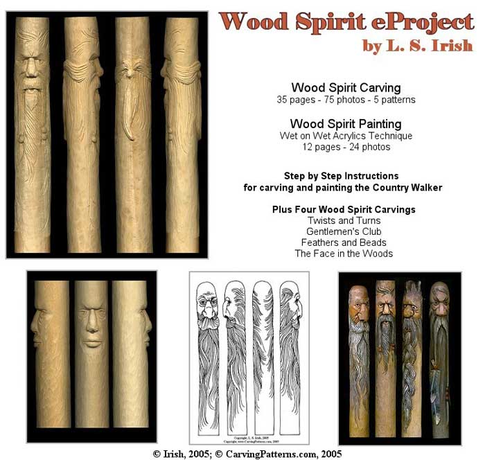 Wood Spirit Carving Patterns
