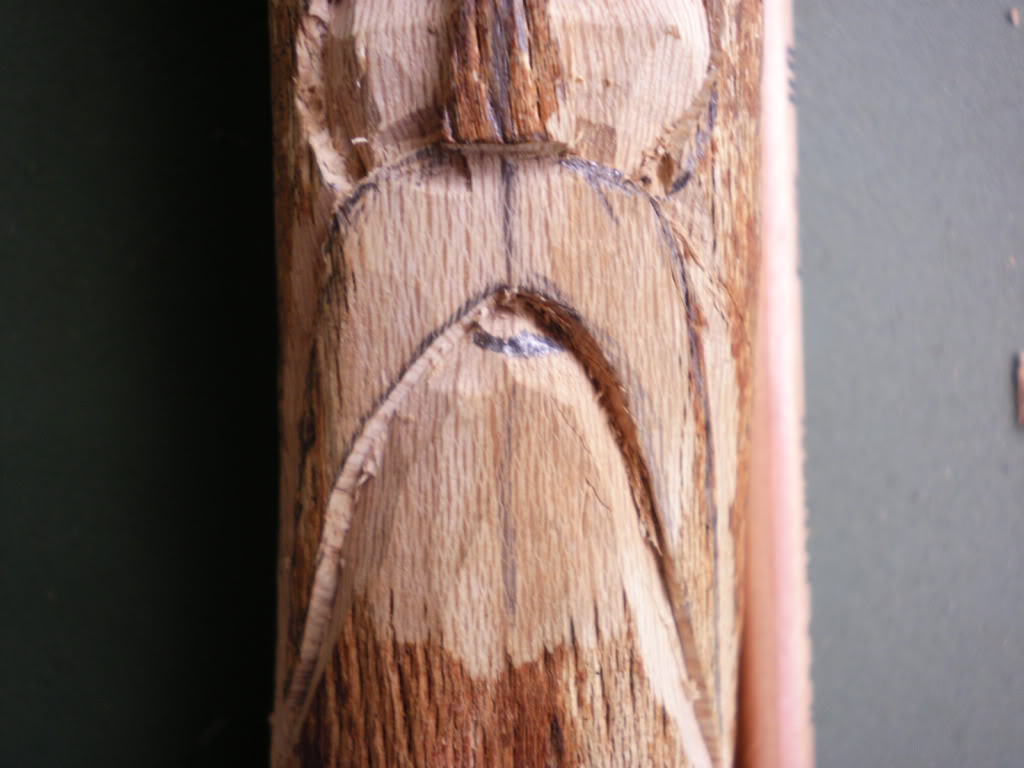 Carving Wood Spirits