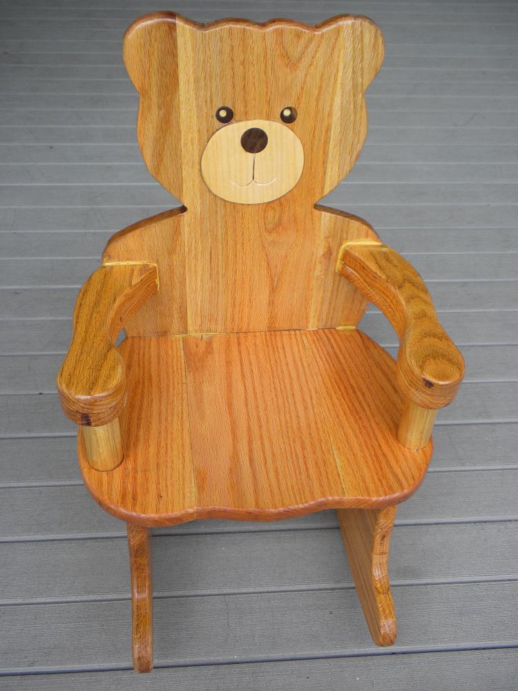 Wood Kids Rocking Chair Plans PDF Plans