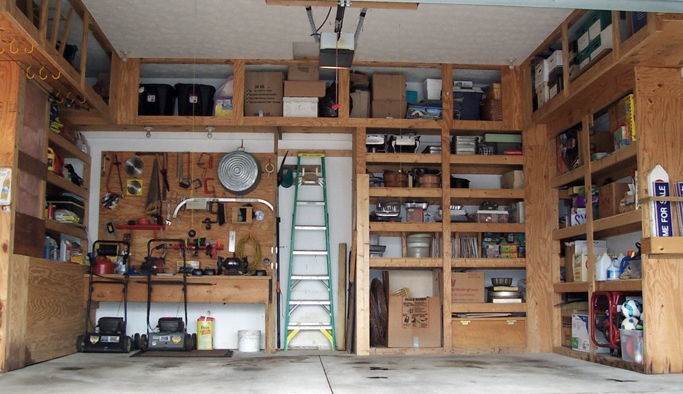 Garage Storage Shelves Ideas