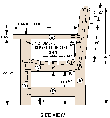 Garden Bench Plans