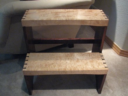 Wood - Shaker Step Stool Plans | How To build an Easy DIY Woodworking ...