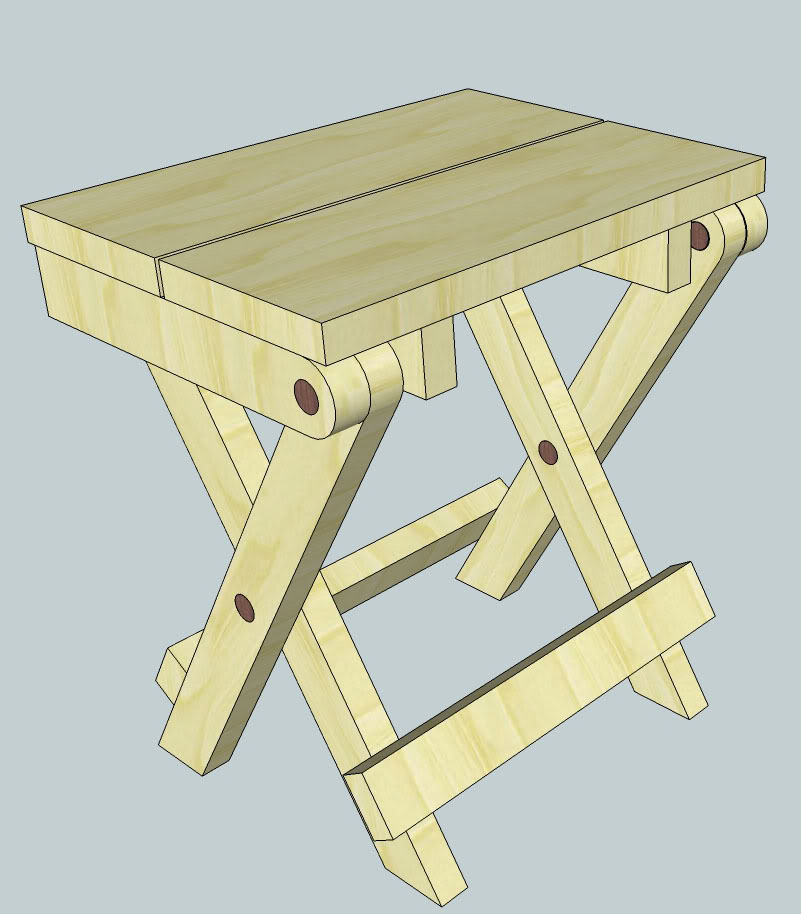 Wood Folding Table Plans