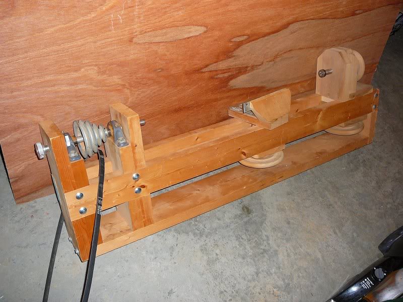 Homemade Wood Lathe Plans