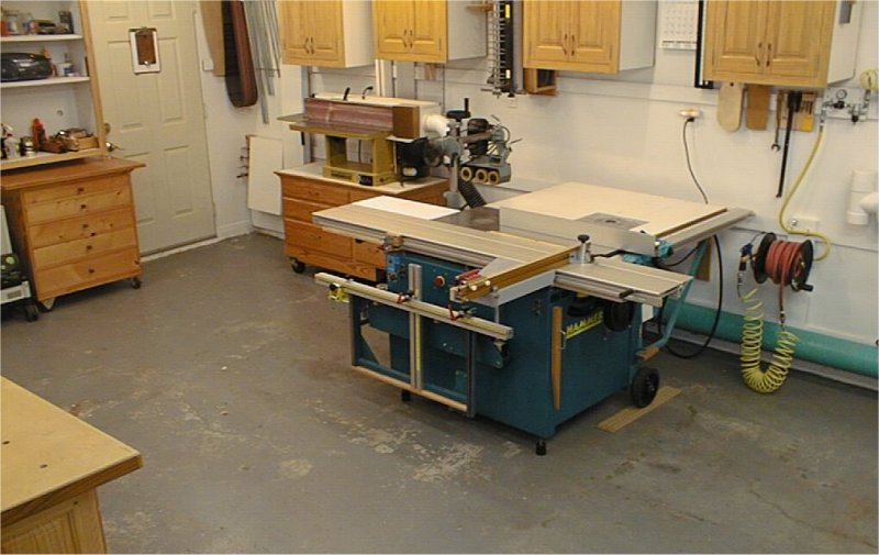 Woodworking Shop Cabinets