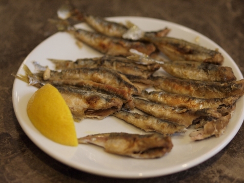 イワシの素揚げ