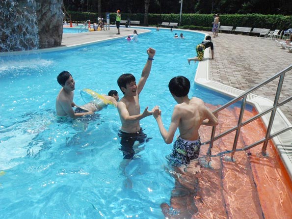 夏のプール活動 あかつき福祉会ブログ