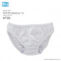 50ナチュラルショーツ サックス