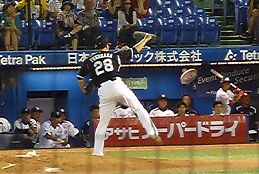 8_19神宮球場ヤクルト戦