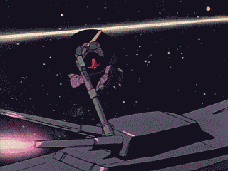 初代ガンダム バルカン砲 バルカン打ち ジム
