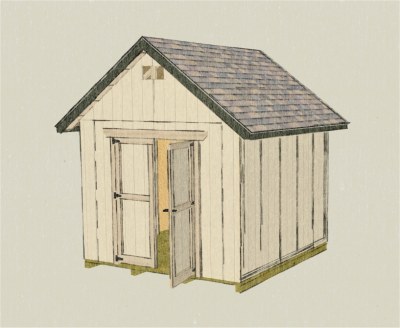 10x10 Corner Shed Plans How to Build DIY by 