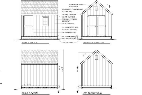 diy shed plans 10x12 how to build diy by