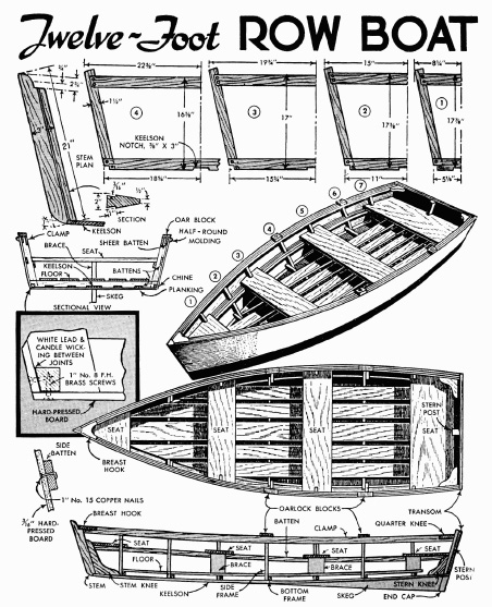 Free Small Wooden Boat Plans | How To and DIY Building ...