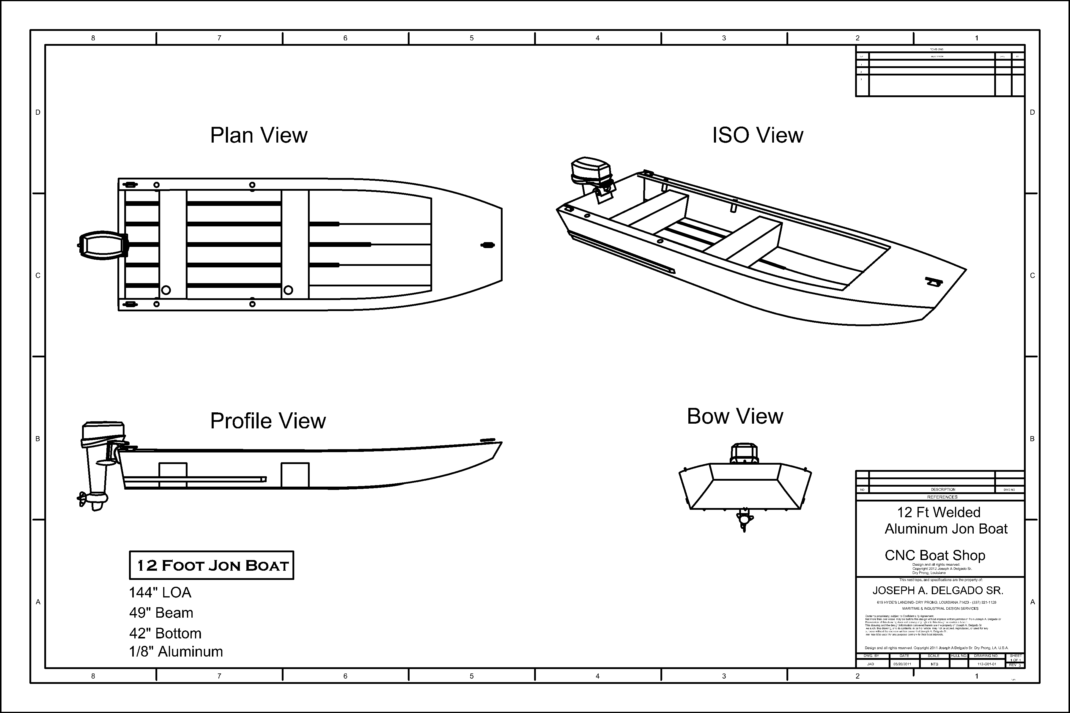 Diy Jon Boat Blueprints