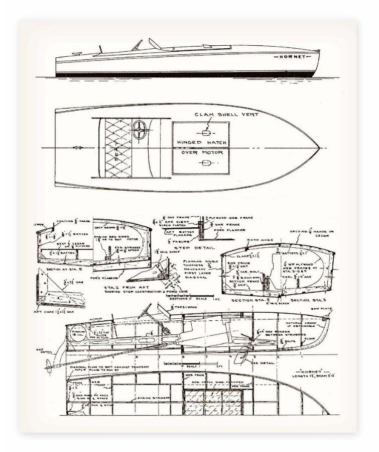 Mahogany Boats Plans