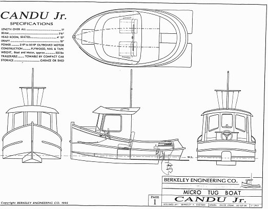 Mini Tugboat Plans How To and DIY Building Plans Online ...