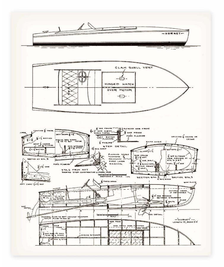 motorboat plans