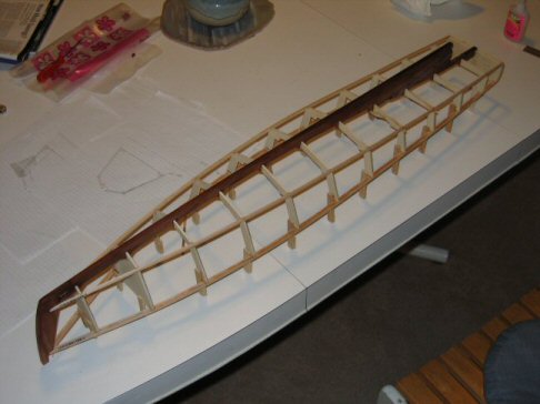 Sailboat In Balsa Wood