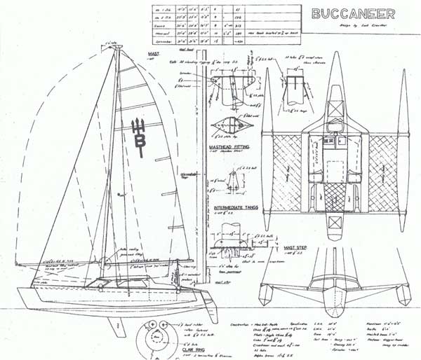 trimaran building plans