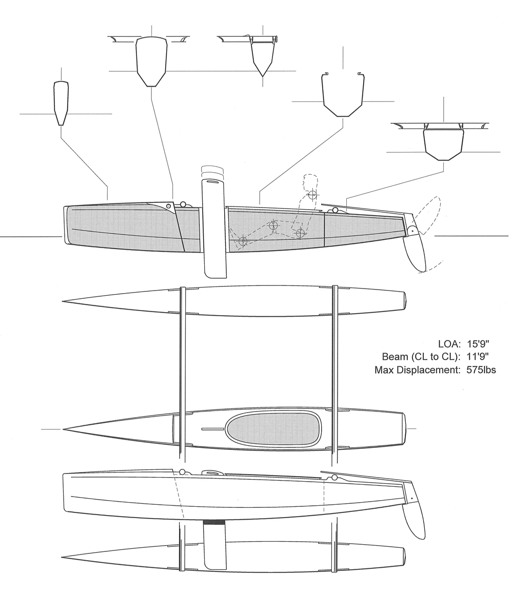 trimaran plans