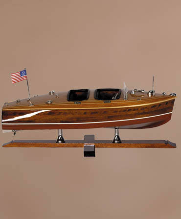 Classic 1930s Runabout Wooden Model Boat How To DIY 