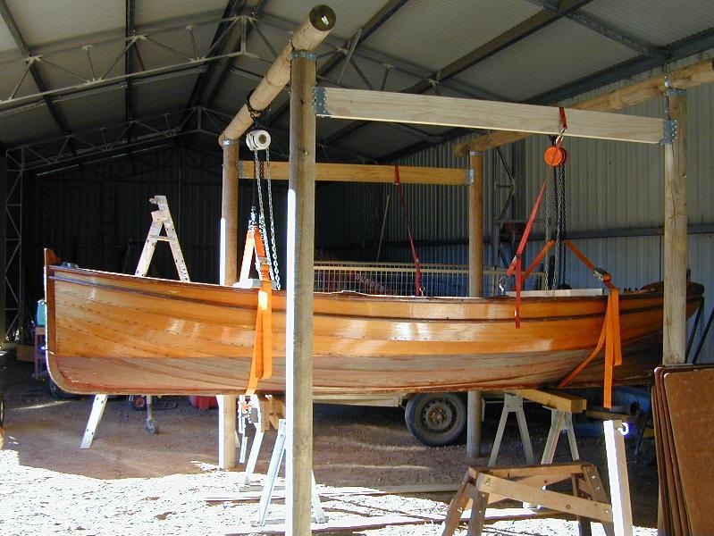 Boat Plans Wooden Gantry How To Build DIY PDF Download 