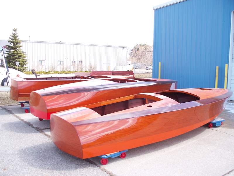 wooden runabout