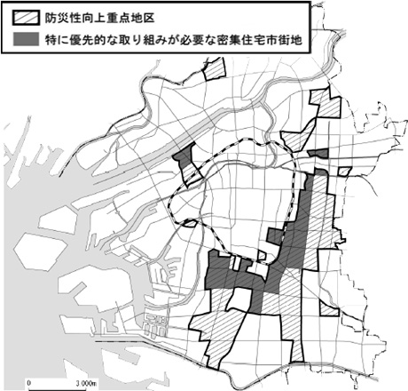 大阪市老朽住宅密集市街地