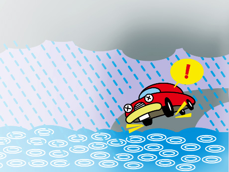 近畿道路冠水危険箇所マップ