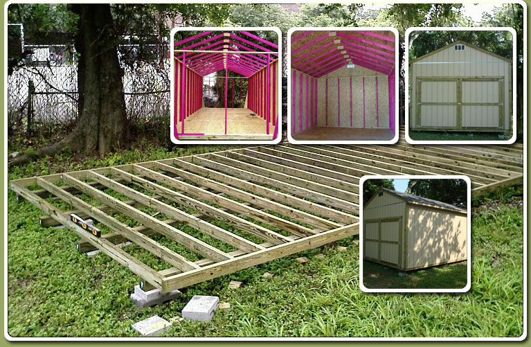12 X 24 Shed Plans How to Build DIY by ...