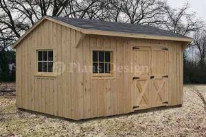 free 12x12 shed plans how to build diy by