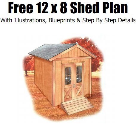 8x10 lean to shed plans how to build diy by