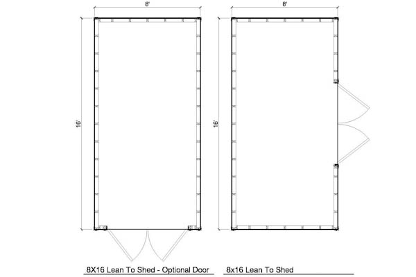 8x16 barn roof shed plans for free how to build diy by