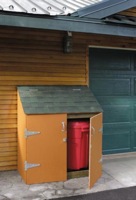 shed / pole barn 14x21 x-large corrosion res vinyl coat