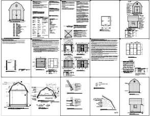 12x16 shed plans pdf how to build diy by