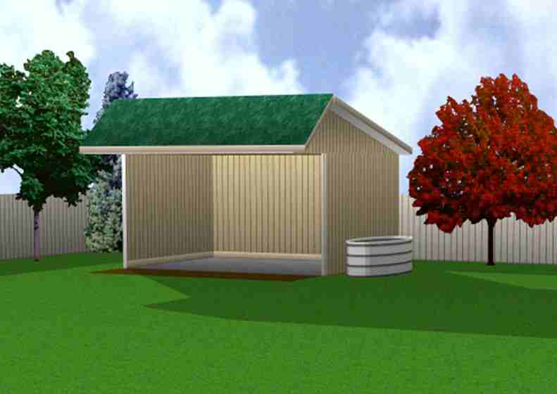 Plans For Horse Shed How To Build Diy By 8x10x12x14x16x18x20x22x24