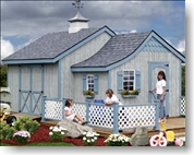 Playhouse Storage Shed Combo How to Build DIY by ...