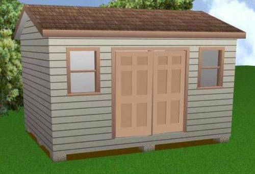Shed 12 X 16 Material List How to Build DIY by ...