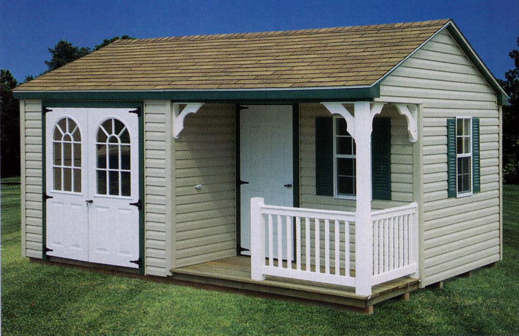 Shed With Porch How to Build DIY by ...
