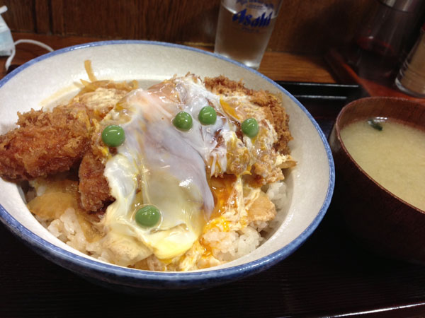 西荻坂本屋のカツ丼