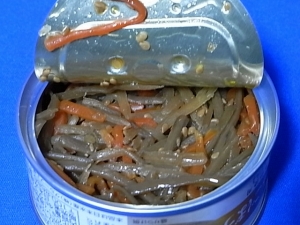 ニッスイ きんぴらごぼう(開封)