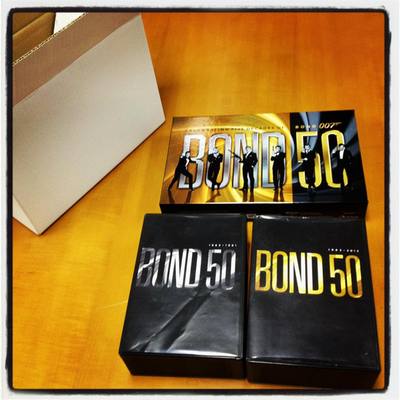 カタログ 007制作50周年記念版 BD-BOX +007/スカイフォール BD 