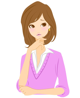悩んでいる