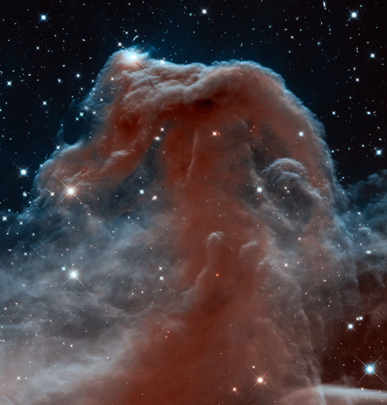 ハッブル望遠鏡が撮影した馬頭星雲