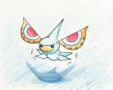 このサイズの原型の絵としてはやや大きめ