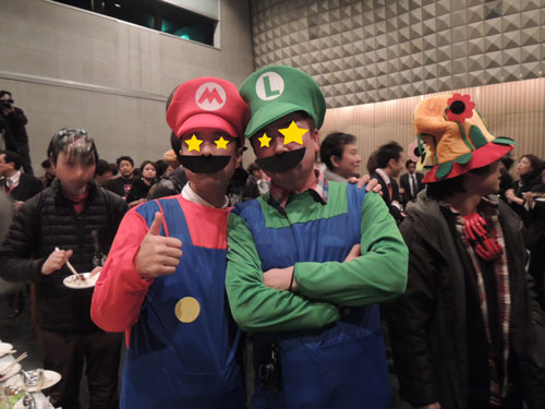 マリオ&ルイージ仮装