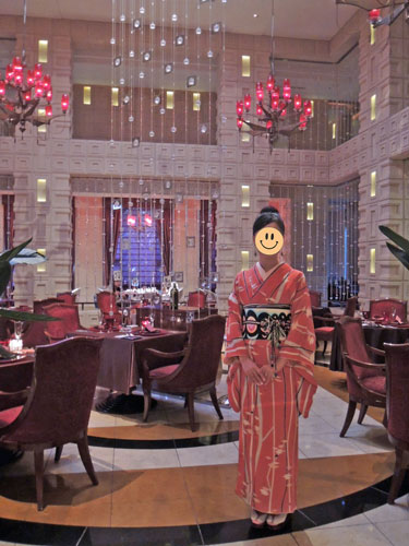 素敵なレストランにて♪