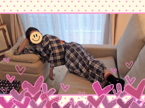 リラックスモードなともこさん